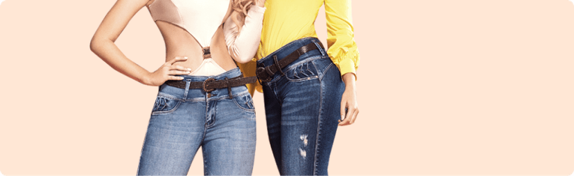 High Waist Colombian Jeans – Fajas Colombianas Sale