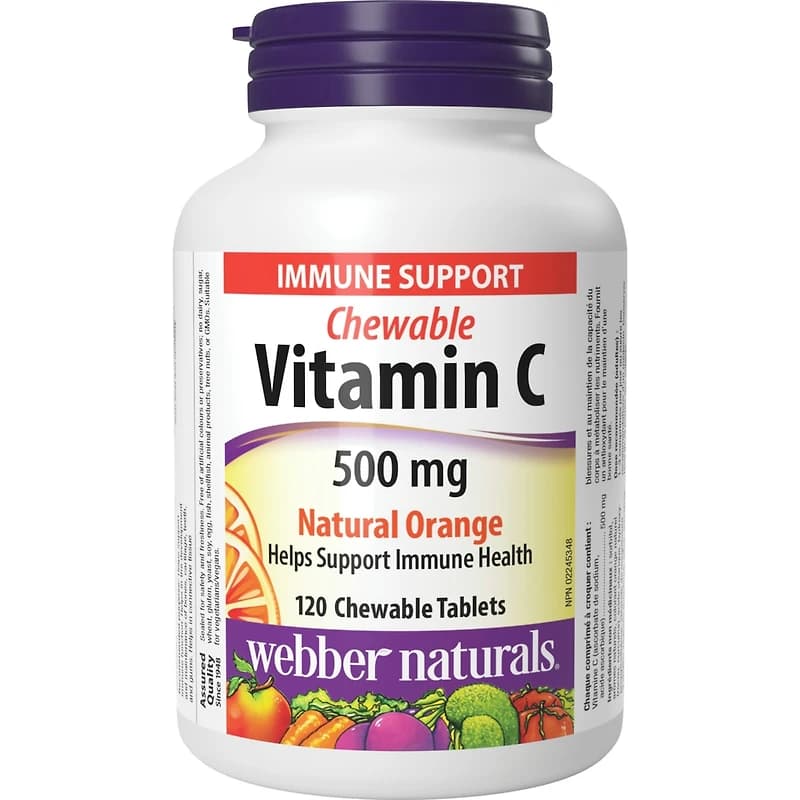Chewable Vitamin C Natural Orange