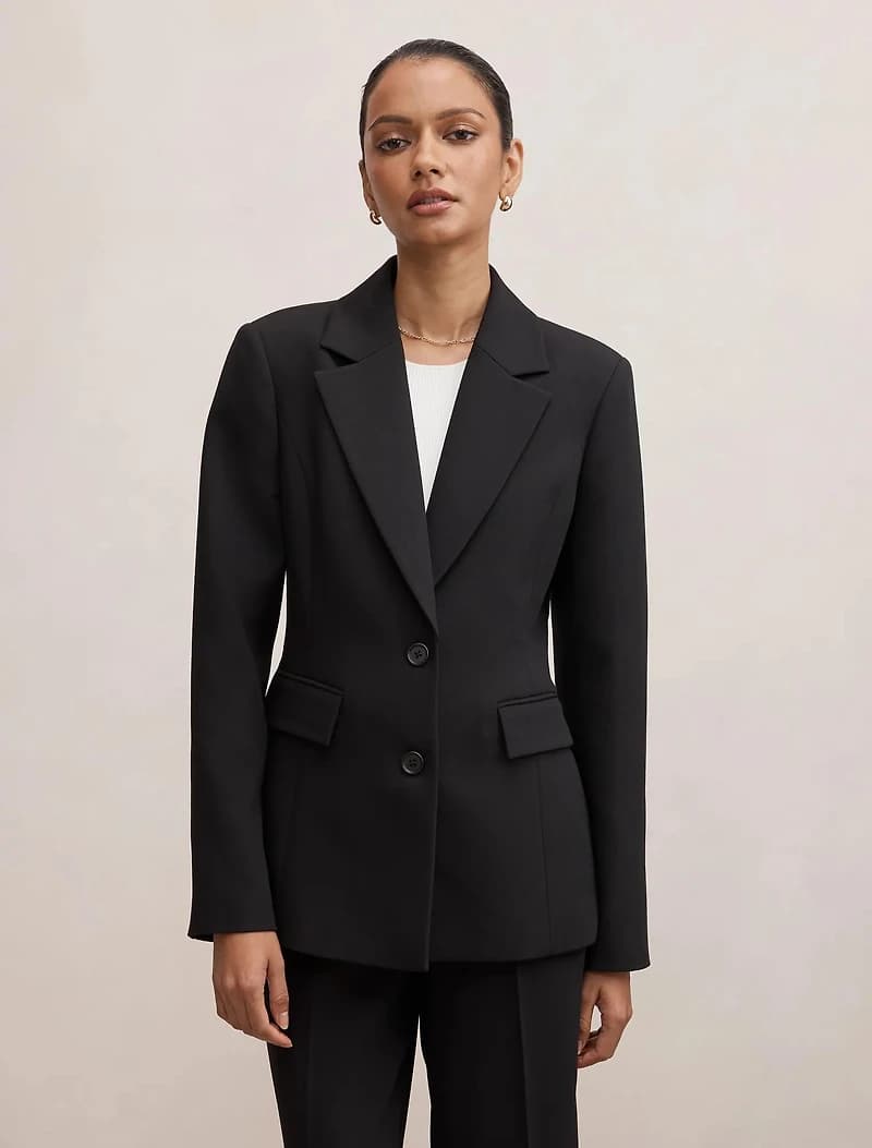 Lee Petite Nipped Waist Blazer