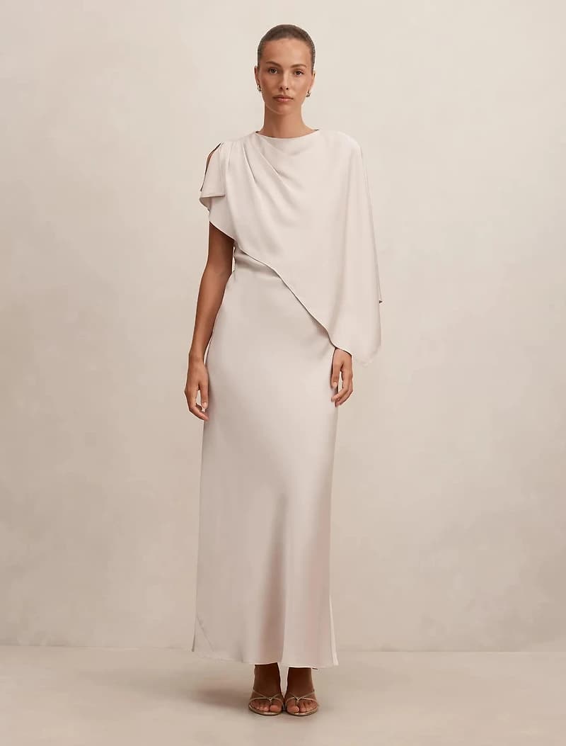 Zinnia Cape Maxi Dress