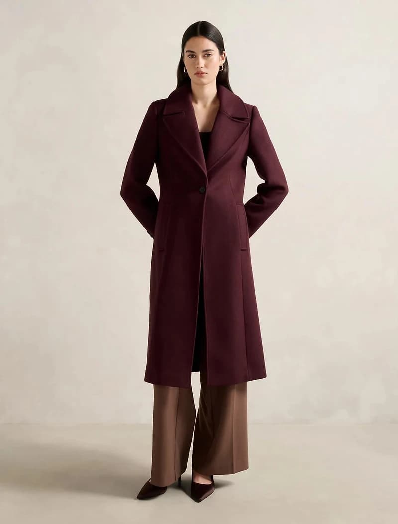 Danielle Single Breasted Coat